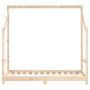 Estructura de cama para niños madera maciza de pino 80x160 cm de vidaXL, Cunas y camas para niños - Ref: Foro24-835709, Preci...