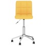 Swivel dining chairs 2 units mustard yellow fabric by vidaXL, dining chairs - Ref: Foro24-334454, Price: 82,99 €, Discount: %