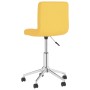 Swivel dining chairs 2 units mustard yellow fabric by vidaXL, dining chairs - Ref: Foro24-334454, Price: 82,99 €, Discount: %