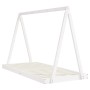 Estructura de cama para niños madera de pino blanco 90x200 cm de vidaXL, Cunas y camas para niños - Ref: Foro24-834538, Preci...