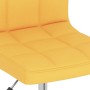 Drehbare Esszimmerstühle 2 Einheiten aus senfgelbem Stoff von vidaXL, Essstühle - Ref: Foro24-334454, Preis: 82,68 €, Rabatt: %