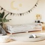 Estructura de cama para niños madera de pino blanco 90x190 cm de vidaXL, Cunas y camas para niños - Ref: Foro24-834433, Preci...