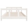 Estructura de cama para niños madera de pino blanco 90x190 cm de vidaXL, Cunas y camas para niños - Ref: Foro24-834433, Preci...