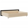 Bed drawers 2 pcs engineered wood and black fabric by vidaXL, Beds and accessories - Ref: Foro24-833912, Price: 56,98 €, Disc...