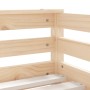 Estructura de cama para niños con cajones madera pino 70x140 cm de vidaXL, Cunas y camas para niños - Ref: Foro24-834441, Pre...