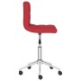 Swivel dining chairs 2 units red red fabric by vidaXL, dining chairs - Ref: Foro24-334455, Price: 78,84 €, Discount: %