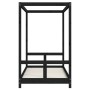 Estructura de cama para niños madera de pino negro 80x160 cm de vidaXL, Cunas y camas para niños - Ref: Foro24-834515, Precio...