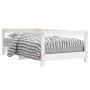 White pine wood children's bed frame 70x140 cm by vidaXL, Cribs and beds for children - Ref: Foro24-834397, Price: 95,60 €, D...