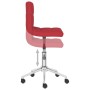 Swivel dining chairs 2 units red red fabric by vidaXL, dining chairs - Ref: Foro24-334455, Price: 78,84 €, Discount: %