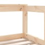 Estructura de cama para niños madera maciza de pino 70x140 cm de vidaXL, Cunas y camas para niños - Ref: Foro24-834426, Preci...