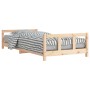 Estructura de cama infantil madera maciza de pino 90x190 cm de vidaXL, Cunas y camas para niños - Ref: Foro24-834432, Precio:...