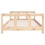 Estructura de cama infantil madera maciza de pino 90x190 cm de vidaXL, Cunas y camas para niños - Ref: Foro24-834432, Precio:...