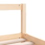 Estructura de cama infantil madera maciza de pino 90x190 cm de vidaXL, Cunas y camas para niños - Ref: Foro24-834432, Precio:...