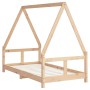 Estructura de cama para niños madera maciza de pino 80x160 cm de vidaXL, Cunas y camas para niños - Ref: Foro24-834459, Preci...