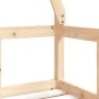 Estructura de cama para niños madera maciza de pino 70x140 cm de vidaXL, Cunas y camas para niños - Ref: Foro24-834456, Preci...