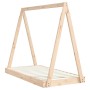 Estructura de cama para niños madera maciza de pino 70x140 cm de vidaXL, Cunas y camas para niños - Ref: Foro24-834525, Preci...