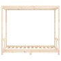 Estructura de cama para niños madera maciza de pino 80x160 cm de vidaXL, Cunas y camas para niños - Ref: Foro24-834513, Preci...