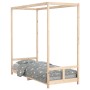 Estructura de cama para niños madera maciza de pino 80x200 cm de vidaXL, Cunas y camas para niños - Ref: Foro24-834519, Preci...