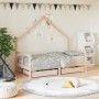 Children's bed frame with pine wood drawers 80x160cm by vidaXL, Cribs and beds for children - Ref: Foro24-834543, Price: 117,...