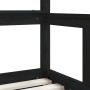 Estructura de cama niños con cajones madera pino negro 70x140cm de vidaXL, Cunas y camas para niños - Ref: Foro24-834542, Pre...