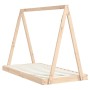 Estructura de cama para niños madera maciza de pino 80x160 cm de vidaXL, Cunas y camas para niños - Ref: Foro24-834528, Preci...