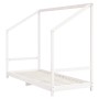 Estructura de cama para niños madera de pino blanco 80x200 cm de vidaXL, Cunas y camas para niños - Ref: Foro24-835701, Preci...