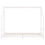 White pine wood children's bed frame 80x200 cm by vidaXL, Cribs and beds for children - Ref: Foro24-835701, Price: 98,64 €, D...