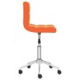 Swivel dining chairs 2 pcs orange synthetic leather by vidaXL, dining chairs - Ref: Foro24-334474, Price: 123,23 €, Discount: %