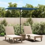 Garden umbrella with light blue aluminum pole 2x1.5 m by vidaXL, Umbrellas - Ref: Foro24-47343, Price: 44,15 €, Discount: %