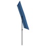 Garden umbrella with light blue aluminum pole 2x1.5 m by vidaXL, Umbrellas - Ref: Foro24-47343, Price: 44,15 €, Discount: %