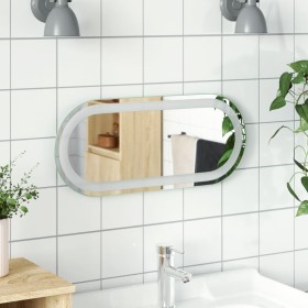 Oval LED bathroom mirror 60x25 cm by vidaXL, Mirrors - Ref: Foro24-353283, Price: 35,99 €, Discount: %