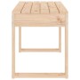 Banco de jardín madera maciza de pino 80x38x45 cm de vidaXL, Bancos de jardín - Ref: Foro24-825086, Precio: 72,76 €, Descuent...