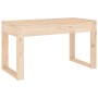 Banco de jardín madera maciza de pino 80x38x45 cm de vidaXL, Bancos de jardín - Ref: Foro24-825086, Precio: 72,76 €, Descuent...