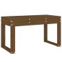 Solid pine wood garden bench in honey brown color, 80x38x45 cm. by vidaXL, garden benches - Ref: Foro24-825089, Price: 78,99 ...