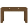 Solid pine wood garden bench in honey brown color, 80x38x45 cm. by vidaXL, garden benches - Ref: Foro24-825089, Price: 78,99 ...