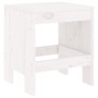 Garden stools 2 pcs solid white pine wood 40x36x45 cm by vidaXL, Garden chairs - Ref: Foro24-825339, Price: 84,46 €, Discount: %