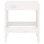 Garden stools 2 pcs solid white pine wood 40x36x45 cm by vidaXL, Garden chairs - Ref: Foro24-825339, Price: 84,46 €, Discount: %