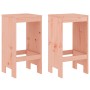 Kitchen stools 2 units made of Douglas fir wood 40x36x75 cm by vidaXL, Garden chairs - Ref: Foro24-825350, Price: 96,01 €, Di...