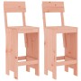 Kitchen stools 2 pcs Douglas fir wood 40x48.5x115.5 cm by vidaXL, Garden chairs - Ref: Foro24-825364, Price: 114,72 €, Discou...