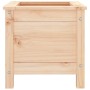 Jardinera madera maciza de pino 40x40x39 cm de vidaXL, Maceteros y jardineras - Ref: Foro24-825247, Precio: 52,99 €, Descuent...