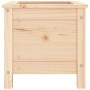 Jardinera madera maciza de pino 40x40x39 cm de vidaXL, Maceteros y jardineras - Ref: Foro24-825247, Precio: 52,99 €, Descuent...