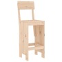 Kitchen stools 2 units solid pine wood 40x48.5x115.5 cm by vidaXL, Garden chairs - Ref: Foro24-825359, Price: 115,14 €, Disco...