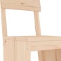 Kitchen stools 2 units solid pine wood 40x48.5x115.5 cm by vidaXL, Garden chairs - Ref: Foro24-825359, Price: 115,14 €, Disco...