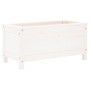 Solid pine wood planter 82.5x40x39 cm by vidaXL, Pots and planters - Ref: Foro24-825255, Price: 77,62 €, Discount: %