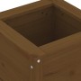 Solid honey brown pine wood planter 40x40x39 cm by vidaXL, Pots and planters - Ref: Foro24-825250, Price: 59,36 €, Discount: %