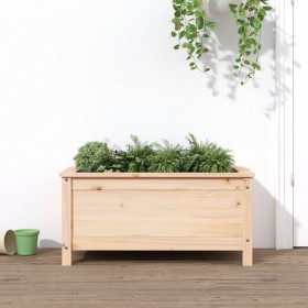 Jardinera madera maciza de pino 82,5x40x39 cm de vidaXL, Maceteros y jardineras - Ref: Foro24-825254, Precio: 67,99 €, Descue...