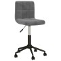 Swivel dining chairs 2 units dark gray velvet by vidaXL, dining chairs - Ref: Foro24-334492, Price: 95,24 €, Discount: %