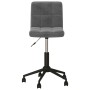 Swivel dining chairs 2 units dark gray velvet by vidaXL, dining chairs - Ref: Foro24-334492, Price: 95,24 €, Discount: %