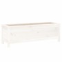 Elevated garden bed made of white pine wood 119.5x40x39 cm by vidaXL, Pots and planters - Ref: Foro24-825262, Price: 98,41 €,...