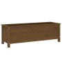 Raised garden bed honey brown pine wood 119.5x40x39cm by vidaXL, Pots and planters - Ref: Foro24-825264, Price: 98,05 €, Disc...